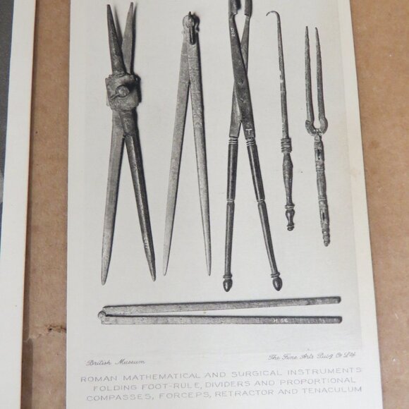 Lot of 9 British Museum Room of Ancient Greek & Roman Life Postcards Early 20th - Picture 6 of 10